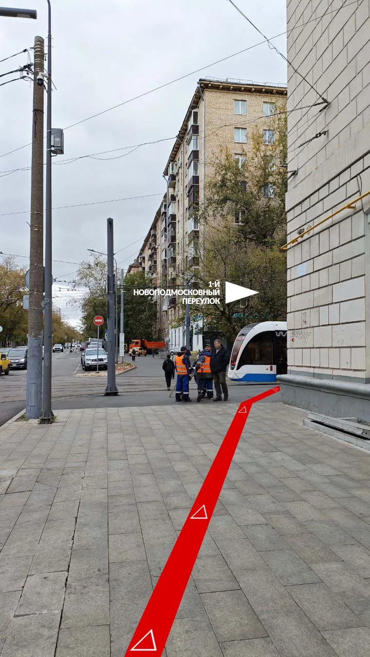 Дорога от метро Войковская, шаг 10