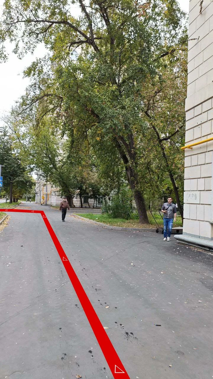Дорога от метро Войковская, шаг 12
