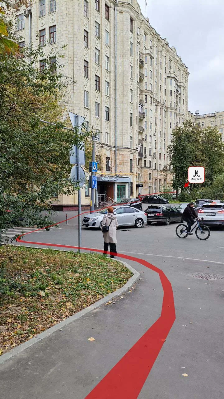 Дорога от метро Войковская, шаг 16