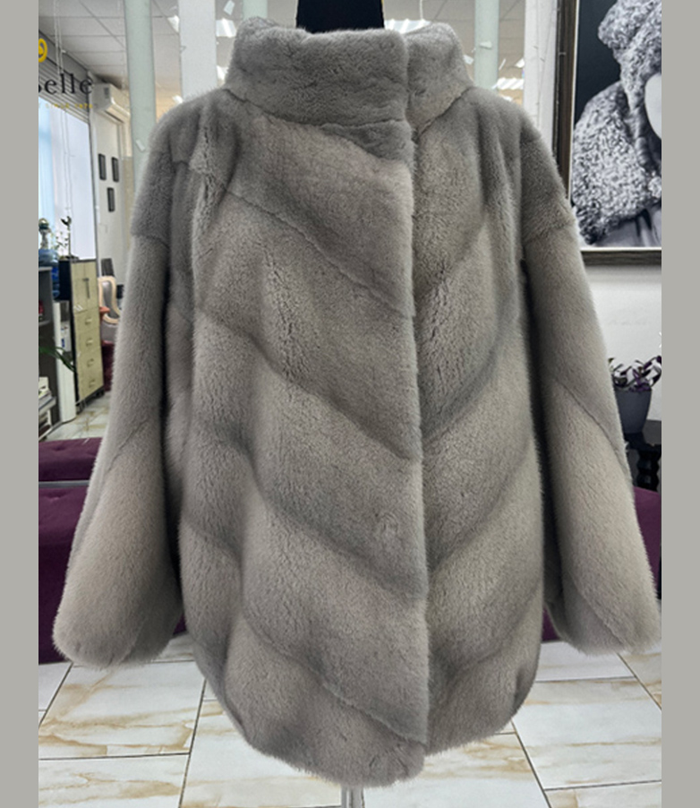 Восстановление норковой шубы — до и после